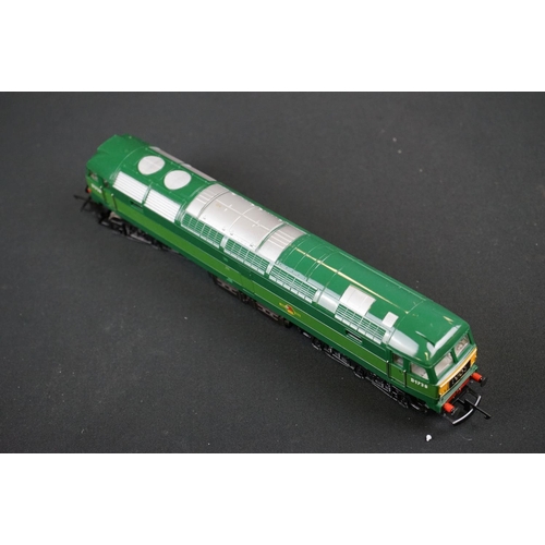 8 - Five boxed Hornby OO gauge locomotives to include R157 BR Diesel Power Car, R357 BR Loco A1A Diesel,... 