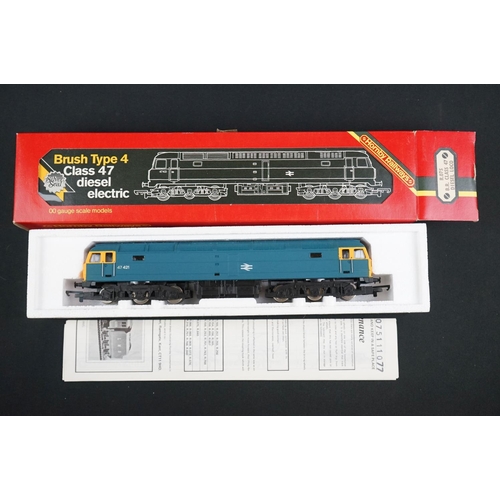 8 - Five boxed Hornby OO gauge locomotives to include R157 BR Diesel Power Car, R357 BR Loco A1A Diesel,... 