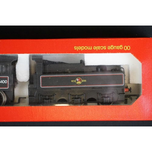 82 - Four boxed OO gauge locomotives to include 3 x Hornby (R751 BR Loco Co Co Diesel, R857 BR Loco Ivatt... 