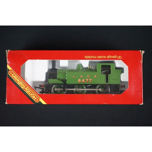 83 - Five boxed Hornby OO gauge locomotives to include R311 LMS Patriot Class Duke of Sutherland, R252 LN... 