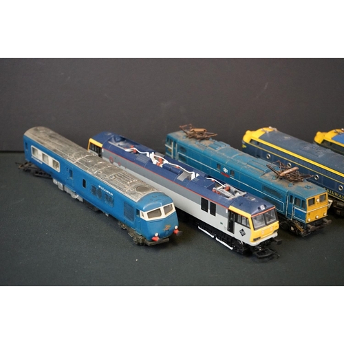 88 - 20 OO / HO gauge locomotives to include Hornby Chaucer, Joeuf Eurostar, Hornby County of Norfolk etc