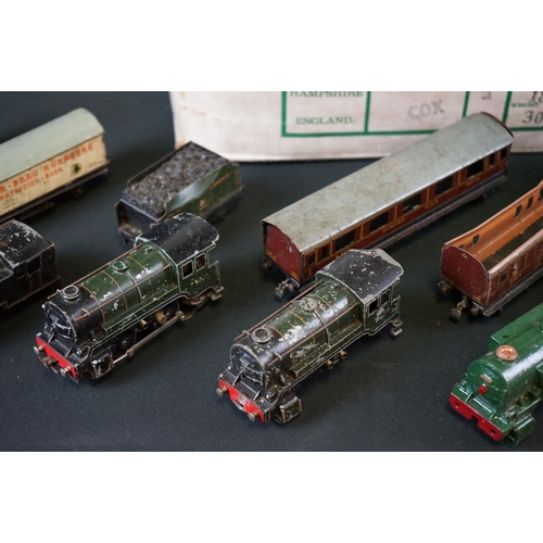 101 - Quantity of play worn TTR model railway to include locomotives, rolling stock and track