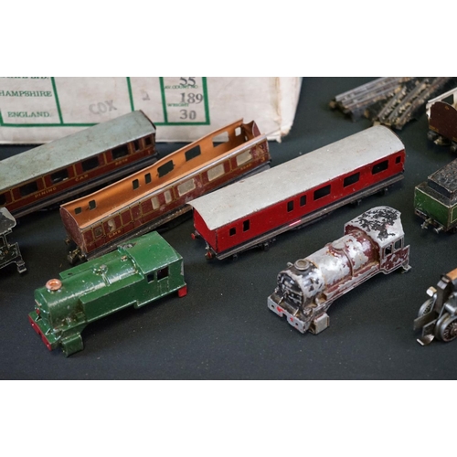 101 - Quantity of play worn TTR model railway to include locomotives, rolling stock and track