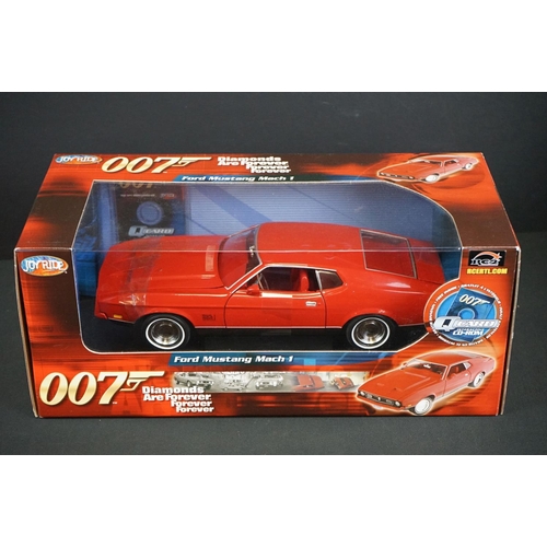 1118 - Six boxed James Bond related diecast models to include Joy Ride RC2 33848 Diamonds Are Forever Forev... 