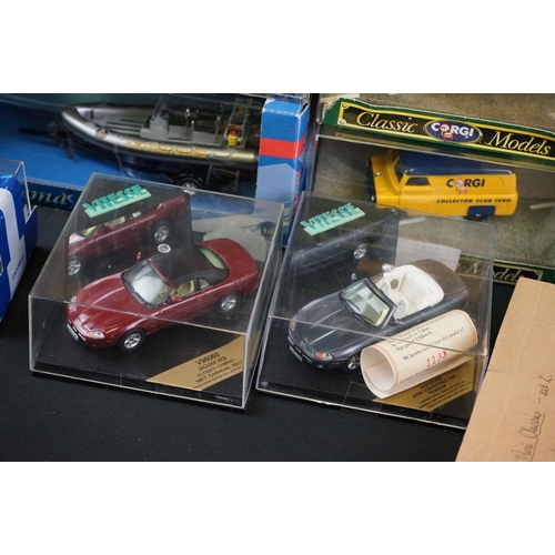 1120 - 40 Boxed diecast models to include Oxford Diecast, Cararama, Atlas Editions, Matchbox and Vitesse ex... 