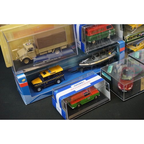 1120 - 40 Boxed diecast models to include Oxford Diecast, Cararama, Atlas Editions, Matchbox and Vitesse ex... 