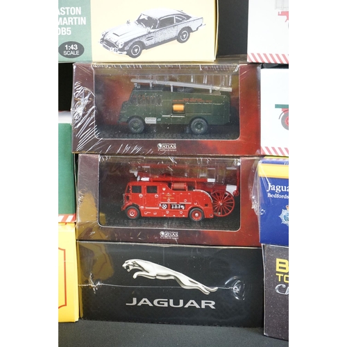 1121 - 26 Boxed Atlas Editions diecast models to include 11 x Eddie Stobart / World of Stobart (AEC Ergomat... 