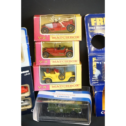 1124 - 21 Boxed / packed diecast models to include Matchbox, Chad Valley, Oxford, Corgi, Lledo and Langley ... 