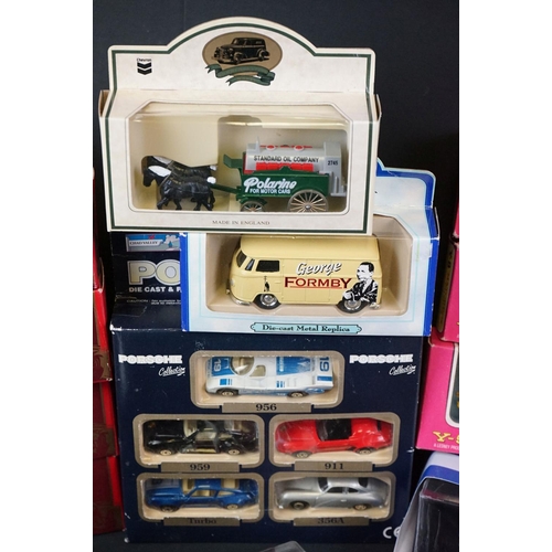 1124 - 21 Boxed / packed diecast models to include Matchbox, Chad Valley, Oxford, Corgi, Lledo and Langley ... 