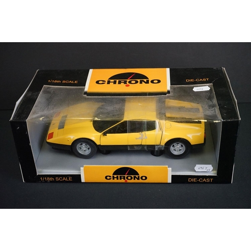 1125 - Five Boxed Chrono 1/18th scale diecast models to include H1040 Triumph Spitfire, H1071 Lotus Elise G... 