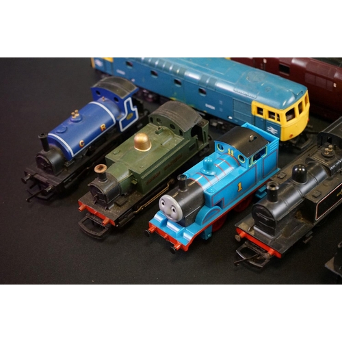 113 - 18 OO gauge locomotives to include Mainline, Hornby, Lima etc, condition varies