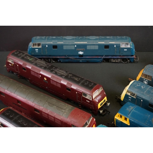 113 - 18 OO gauge locomotives to include Mainline, Hornby, Lima etc, condition varies