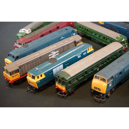 116 - 13 OO gauge locomotives to include Lima Dragon, Lima Western Gladiator, Hornby Railfreight etc