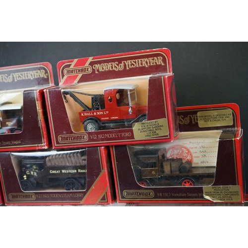 1179 - 11 Boxed Matchbox Models of Yesteryear code variant diecast models, featuring two examples in Mijipe... 