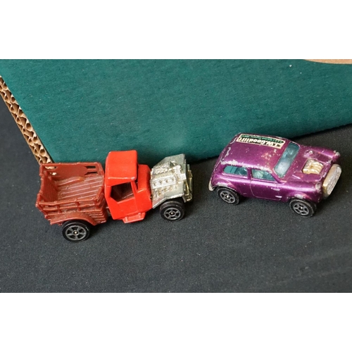 1184 - Around 120 mid 20th C onwards Corgi & Matchbox play worn diecast models, featuring Matchbox Super Ki... 