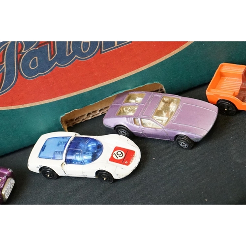 1184 - Around 120 mid 20th C onwards Corgi & Matchbox play worn diecast models, featuring Matchbox Super Ki... 