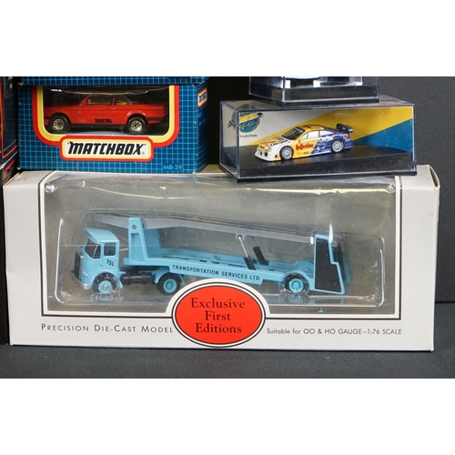 1185 - 25 Boxed / cased diecast models to include Matchbox, EFE, Budgie, and Onyx examples, featuring 4 x M... 