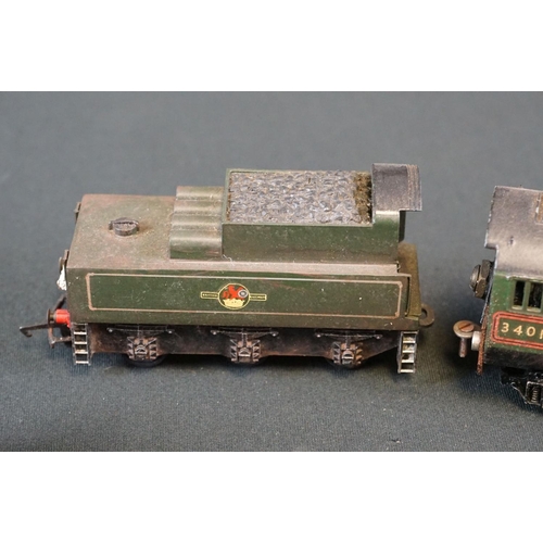 119 - Five OO gauge locomotives to include Wrenn GWR 4090 4-6-0, Wrenn 2-6-4, Hornby Dublo Cardiff Castle ... 