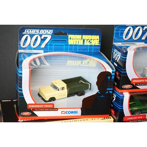 1192 - 26 Boxed Corgi James Bond 007 diecast models to include 17 x the Definitive Bond Collection (CC99105... 