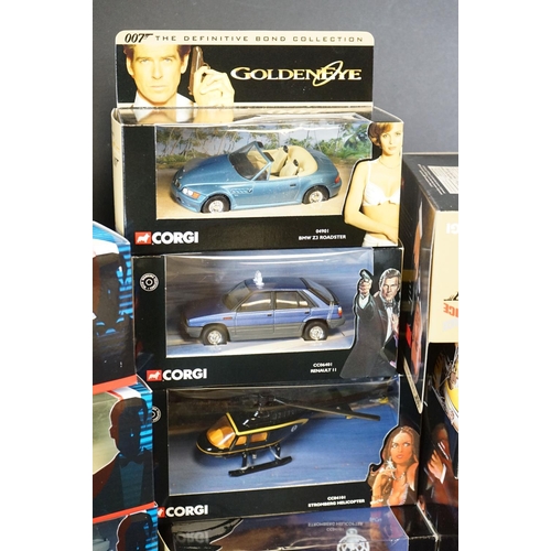 1192 - 26 Boxed Corgi James Bond 007 diecast models to include 17 x the Definitive Bond Collection (CC99105... 