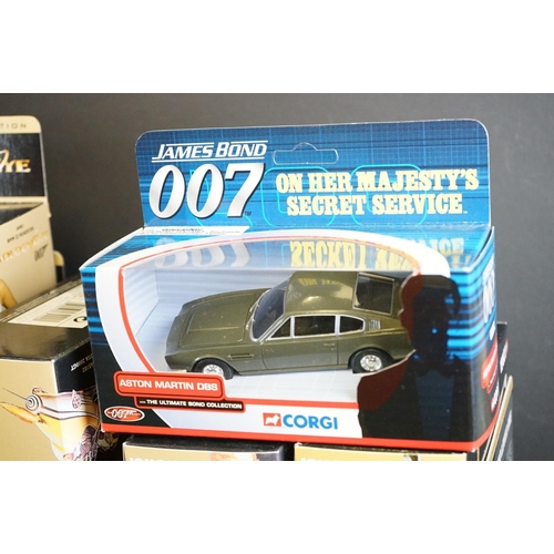 1192 - 26 Boxed Corgi James Bond 007 diecast models to include 17 x the Definitive Bond Collection (CC99105... 