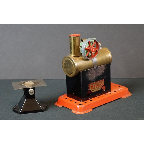 137 - 13 Stationary engines to include boxed SEL 1550 Twin Cylinder Major Steam Engine, boxed Mamod Power ... 