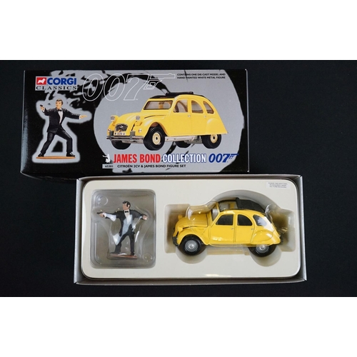 1155 - Seven boxed Corgi Classics James Bond Collection diecast model sets to include 65201, 65301, 04201, ... 