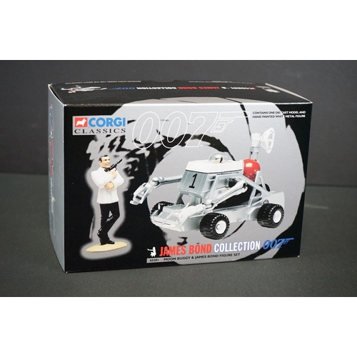 1155 - Seven boxed Corgi Classics James Bond Collection diecast model sets to include 65201, 65301, 04201, ... 