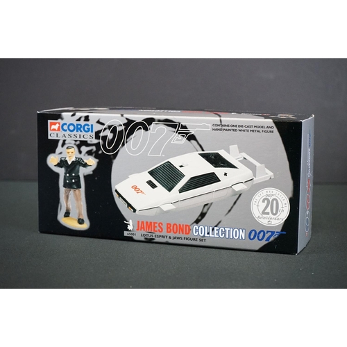 1155 - Seven boxed Corgi Classics James Bond Collection diecast model sets to include 65201, 65301, 04201, ... 