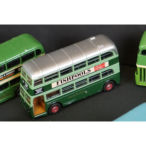 1162 - Around 50 diecast models, mostly buses, to include Corgi Original Omnibus, EFE, Dinky (completely re... 