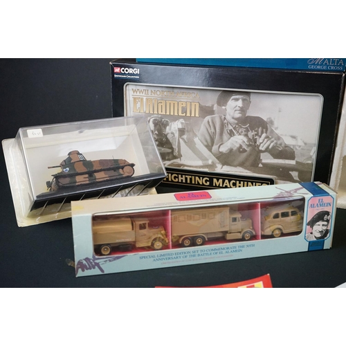 1163 - 20 Boxed military related diecast models & multi-model sets to include Corgi, Atlas Editions, Solido... 