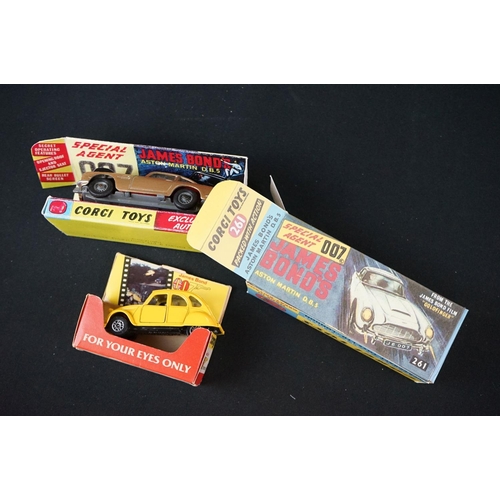 1165 - 27 Boxed / carded James Bond 007 diecast models to include Corgi, Hot Wheels, Kyosho and Italeri exa... 