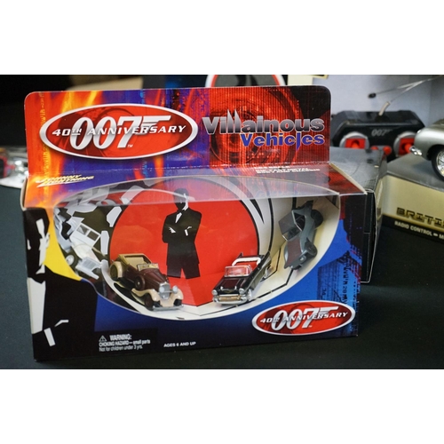 1165 - 27 Boxed / carded James Bond 007 diecast models to include Corgi, Hot Wheels, Kyosho and Italeri exa... 