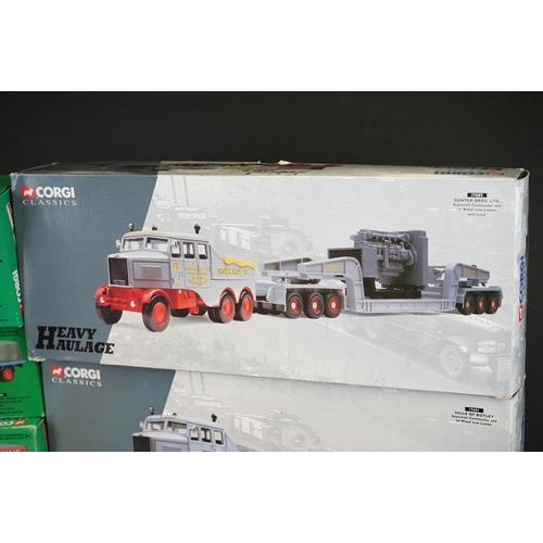 1169 - 15 Boxed Corgi diecast models to include 3 x Heavy Haulage (17601, 17701, 17602), 4 x The Showmans R... 