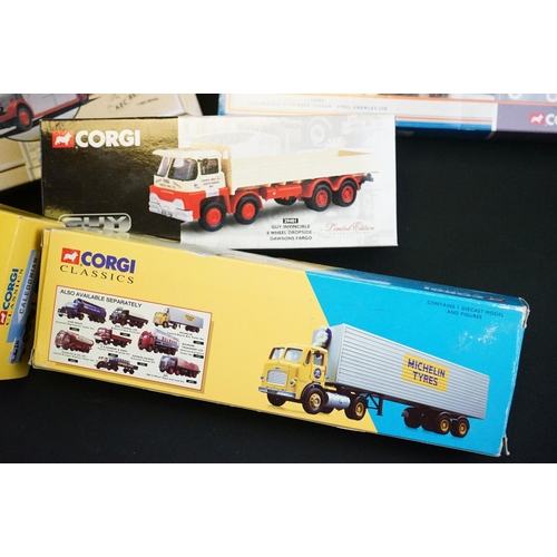 1169 - 15 Boxed Corgi diecast models to include 3 x Heavy Haulage (17601, 17701, 17602), 4 x The Showmans R... 