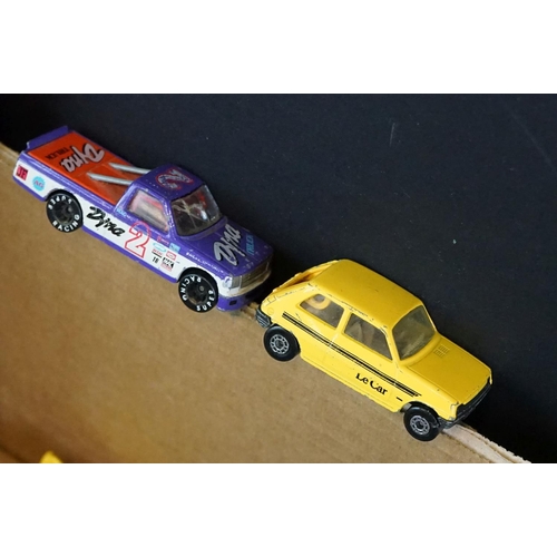 1172 - Around 65 play worn diecast models to include Matchbox, Corgi and Realtoy examples, featuring Matchb... 