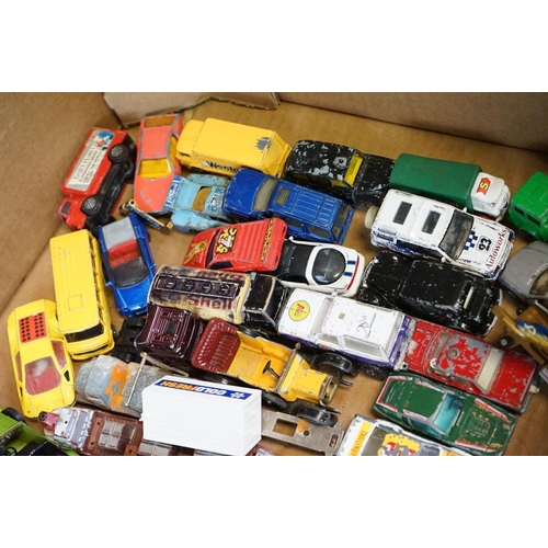 1172 - Around 65 play worn diecast models to include Matchbox, Corgi and Realtoy examples, featuring Matchb... 