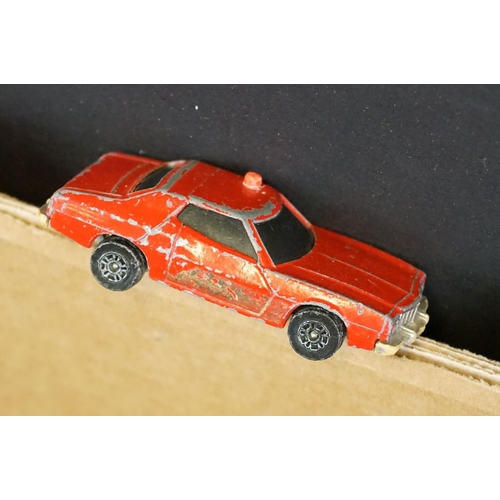 1172 - Around 65 play worn diecast models to include Matchbox, Corgi and Realtoy examples, featuring Matchb... 