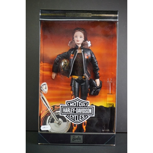 417 - Barbie - Three boxed Mattel Collectors Edition Harley Davidson Barbie dolls to include 22256, 29207 ... 