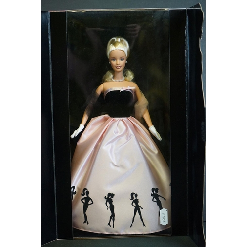 423 - Barbie - Six boxed Mattel Barbie dolls to include Timeless Silhouette 29050, Lady Liberty 26934, Vic... 