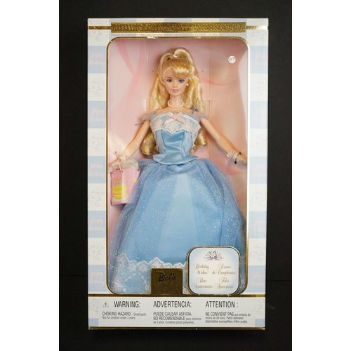 424 - Barbie - Seven boxed Mattel Barbie dolls to include Birthday Wishes 28434, Mann's Chinese Theatre 24... 