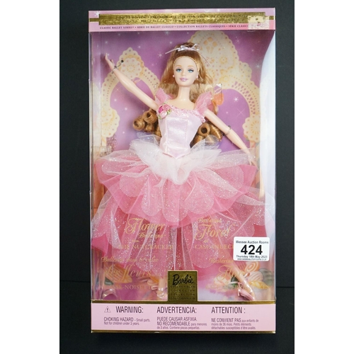 424 - Barbie - Seven boxed Mattel Barbie dolls to include Birthday Wishes 28434, Mann's Chinese Theatre 24... 