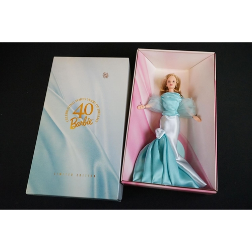 425 - Barbie - Seven boxed Mattel Barbie dolls to include Reflections of Light 23884, Weddwood 25641, Sunf... 