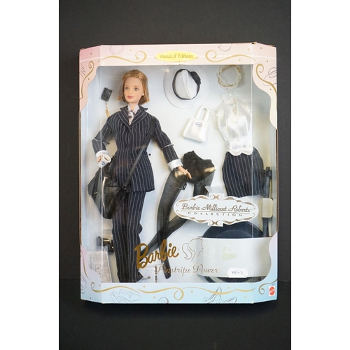 426 - Barbie - Eight boxed Mattel Barbie dolls to include Christian Dior 16013, Pinstripe Power 19791, Avo... 