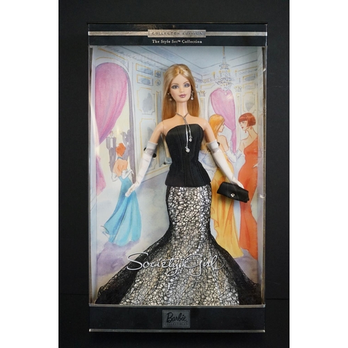 427 - Barbie - Seven boxed Mattel Barbie Collector Edition dolls to include Angel of Peace 24241, Millenni... 