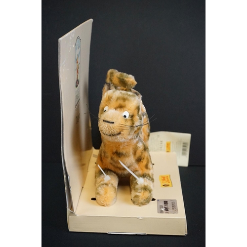 430 - Ltd edn Steiff Classic Pooh 651656 Tigger soft toy on original display stand, with tag, bear excelle... 