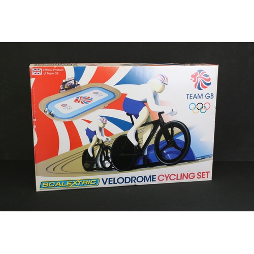 264 - Two boxed Scalextric sets to include Velodrome Cycling Set and Mini Mania, both complete with slot c... 