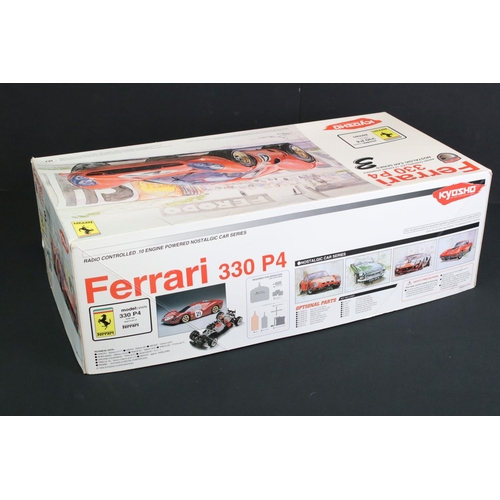 269 - Boxed & unbuilt Kyosho ' Nostalgic Car Series 3 ' Ferrari 330 P4 Radio Controlled .10 Engine Powered... 