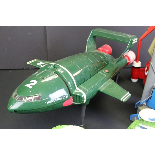 274 - Thunderbirds - Collection of circa 1990's / 2000's Thunderbirds toys & vehicles to include Bandai Tr... 