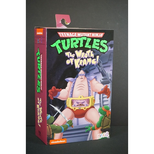 203 - Four boxed Neca Teenage Mutant Ninja Turtles figures to include Vol 2 The Wrath of Krang, Vol 1The M... 